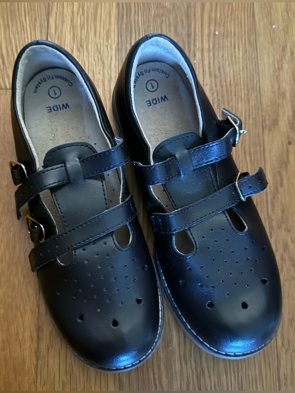Footmates Dark Brown Mary Jane Shoes